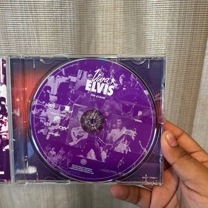 Adidas Purple and White Viva Elvis CD